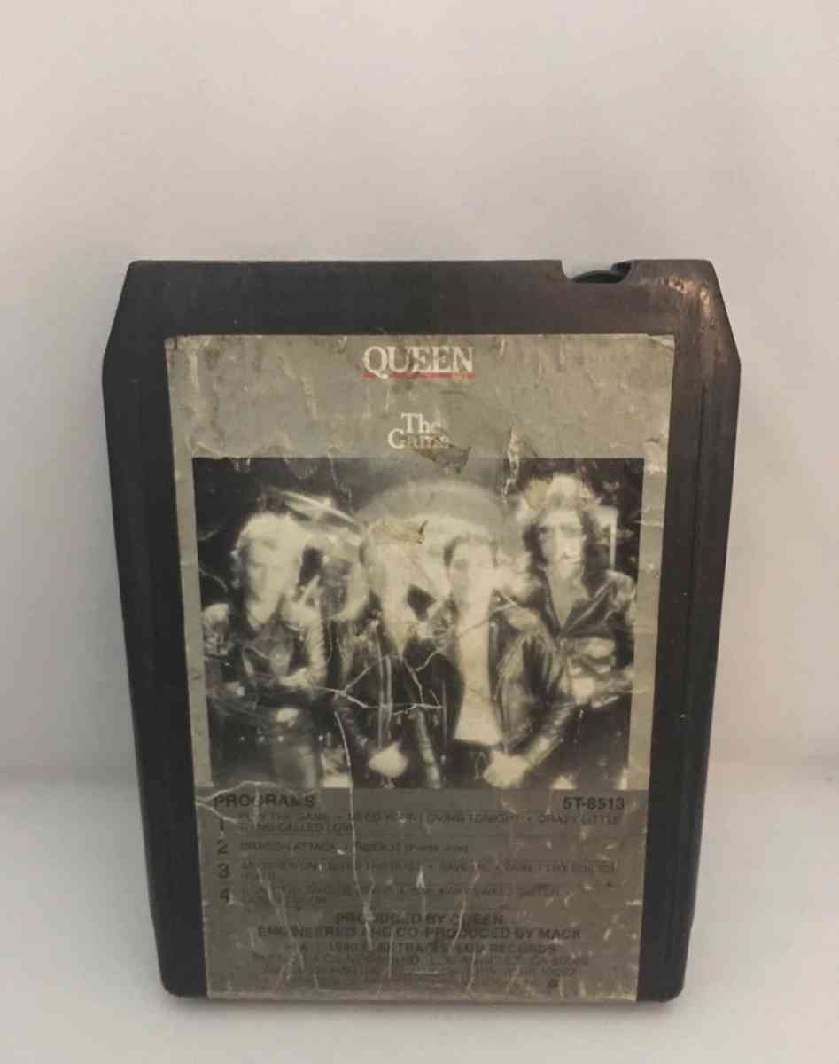1980 Vintage Queen The Game 8 Track Tape Elektra 5T8513 used