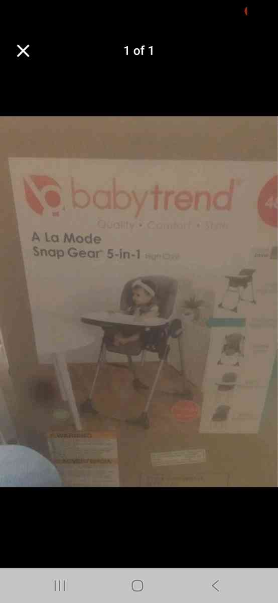 5 in 1 high chair