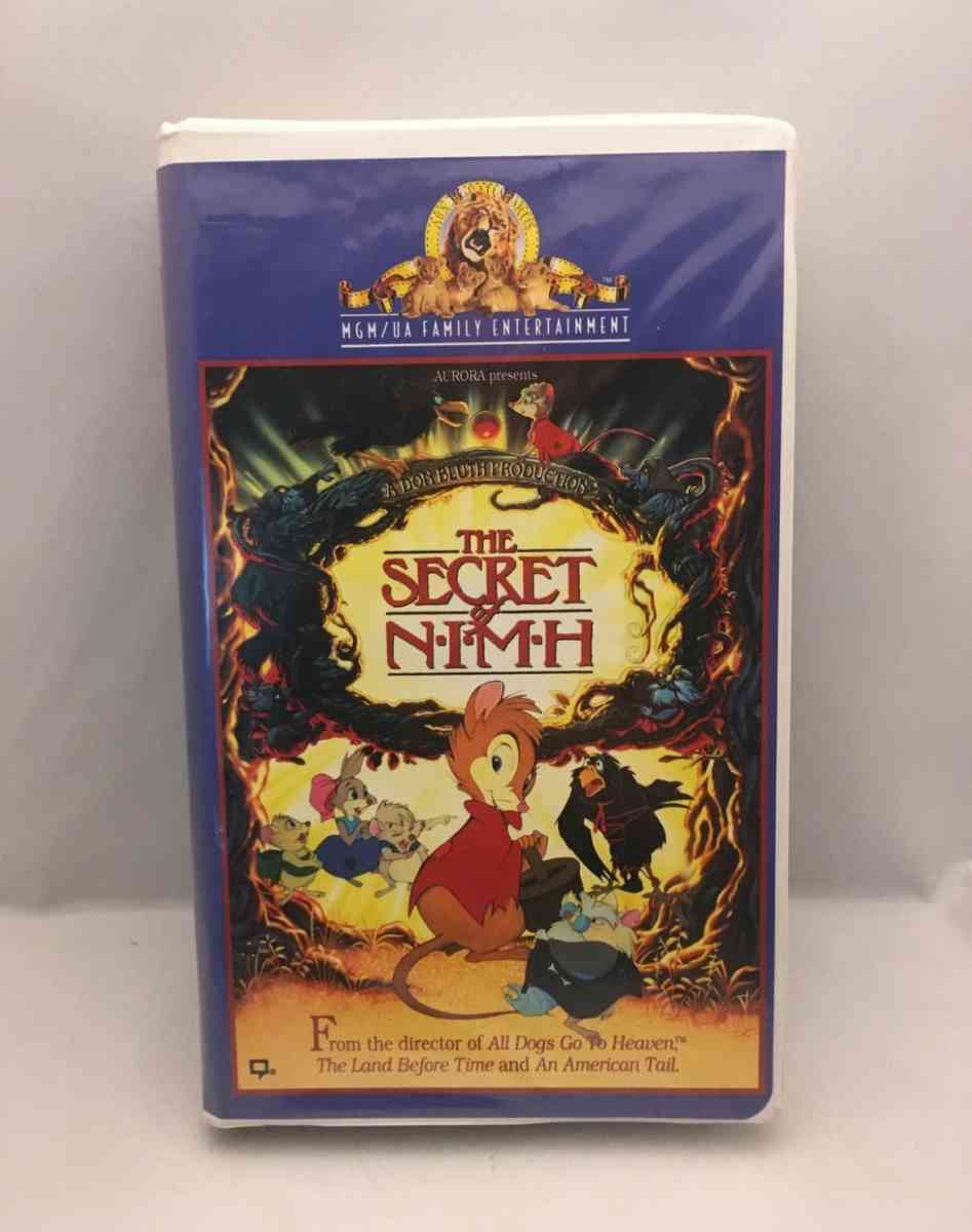 The Secret of NIMH  Sequel VHS 1994 used good condition see
