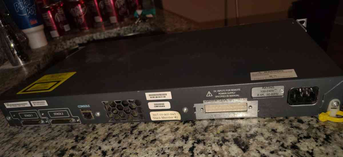 Cisco Catalyst 3750V248PS PoE Switch