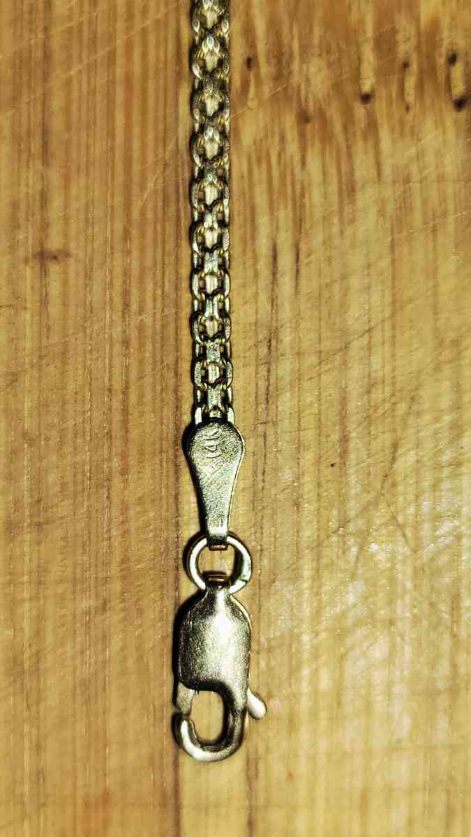 14kt Bracelet Diamond engraved Hearts