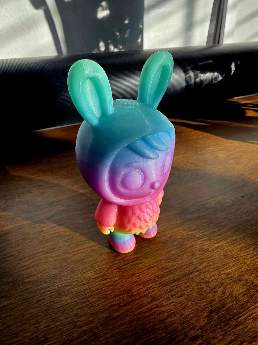 3D printed glow in the dark lafoofoo