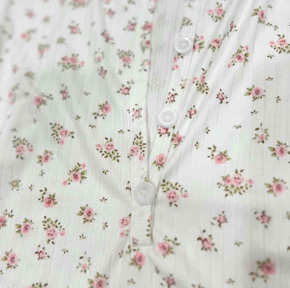 floral long sleeve romper