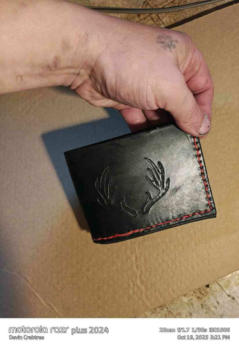 handcrafted leather wallet