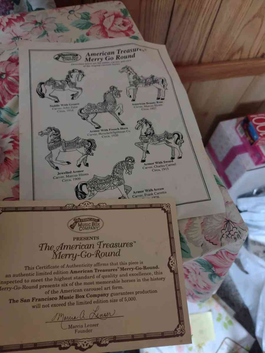 Limited Edition Carousel