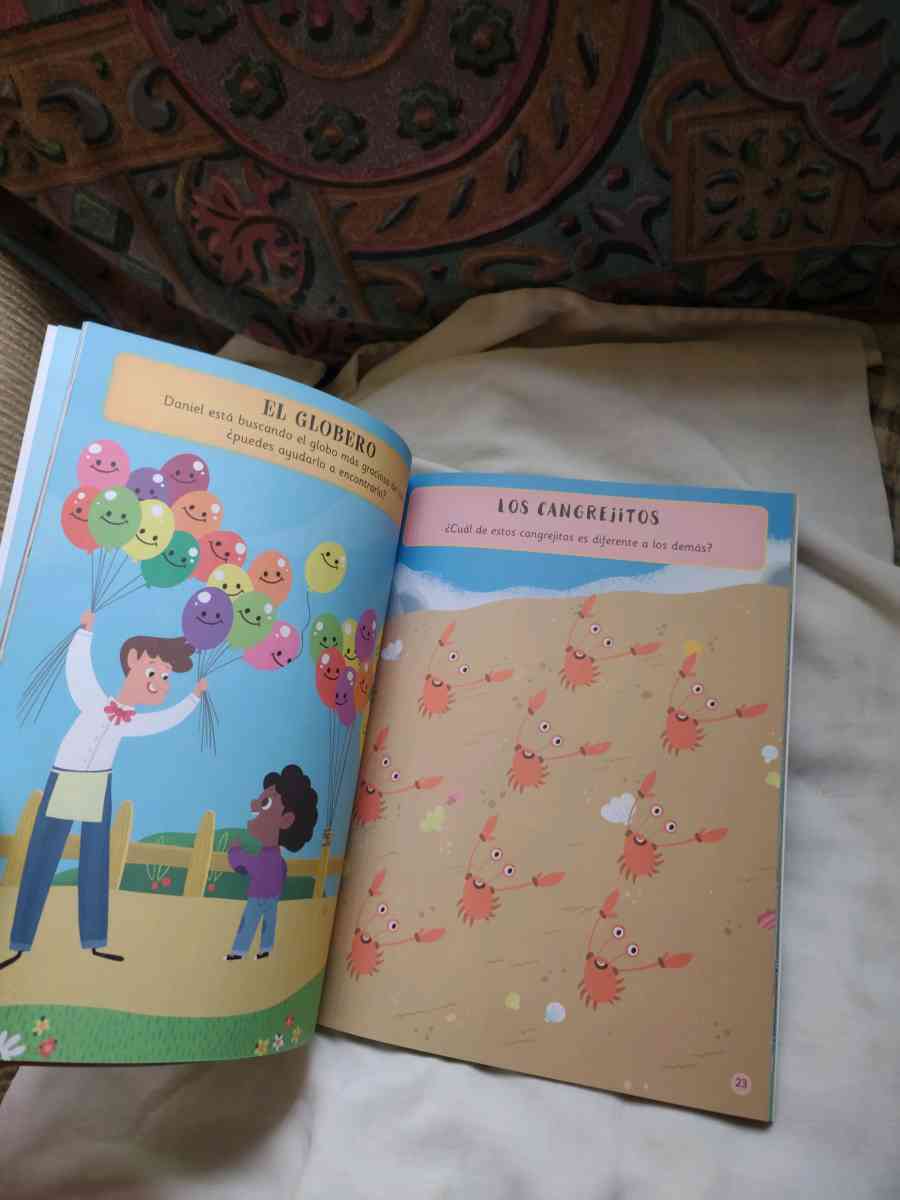 Activity libros en EspanolSpanish activity books