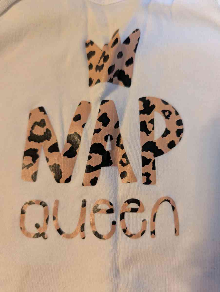 Nap queen baby onesie