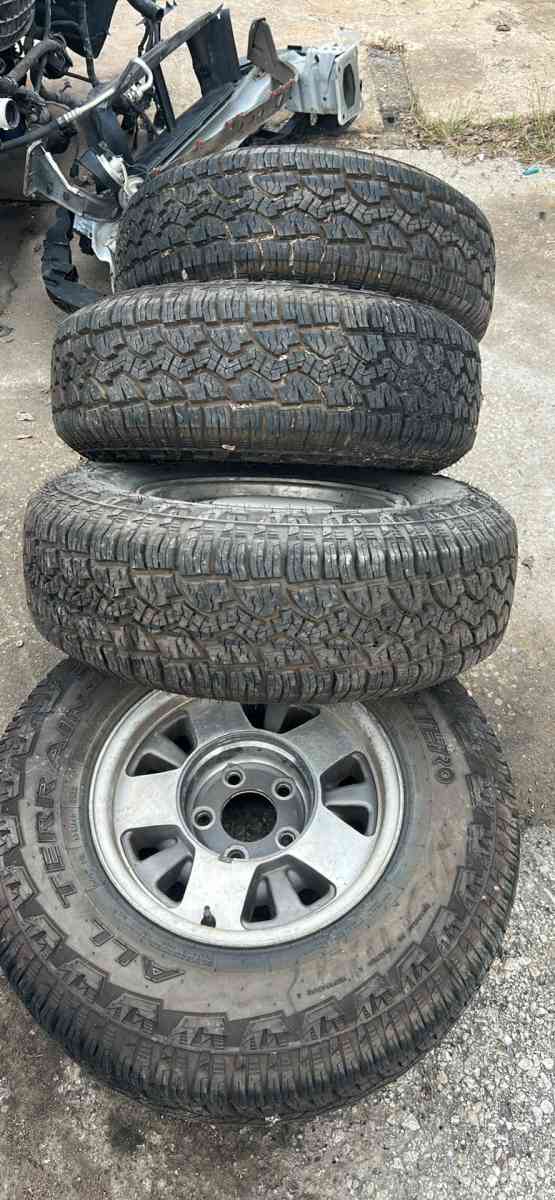 NEW ALL TERRAIN TIRES