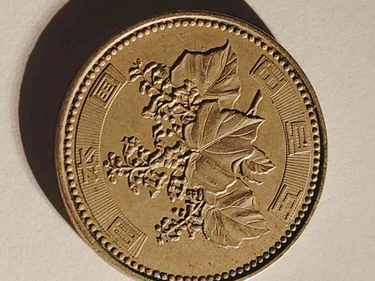 500 yen coin