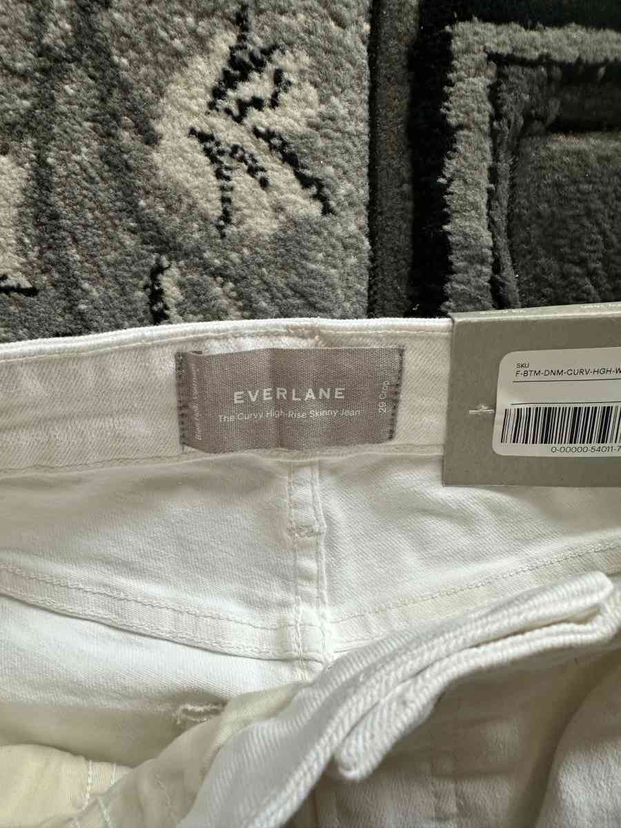 Everlane OffWhite HighRise Jeans