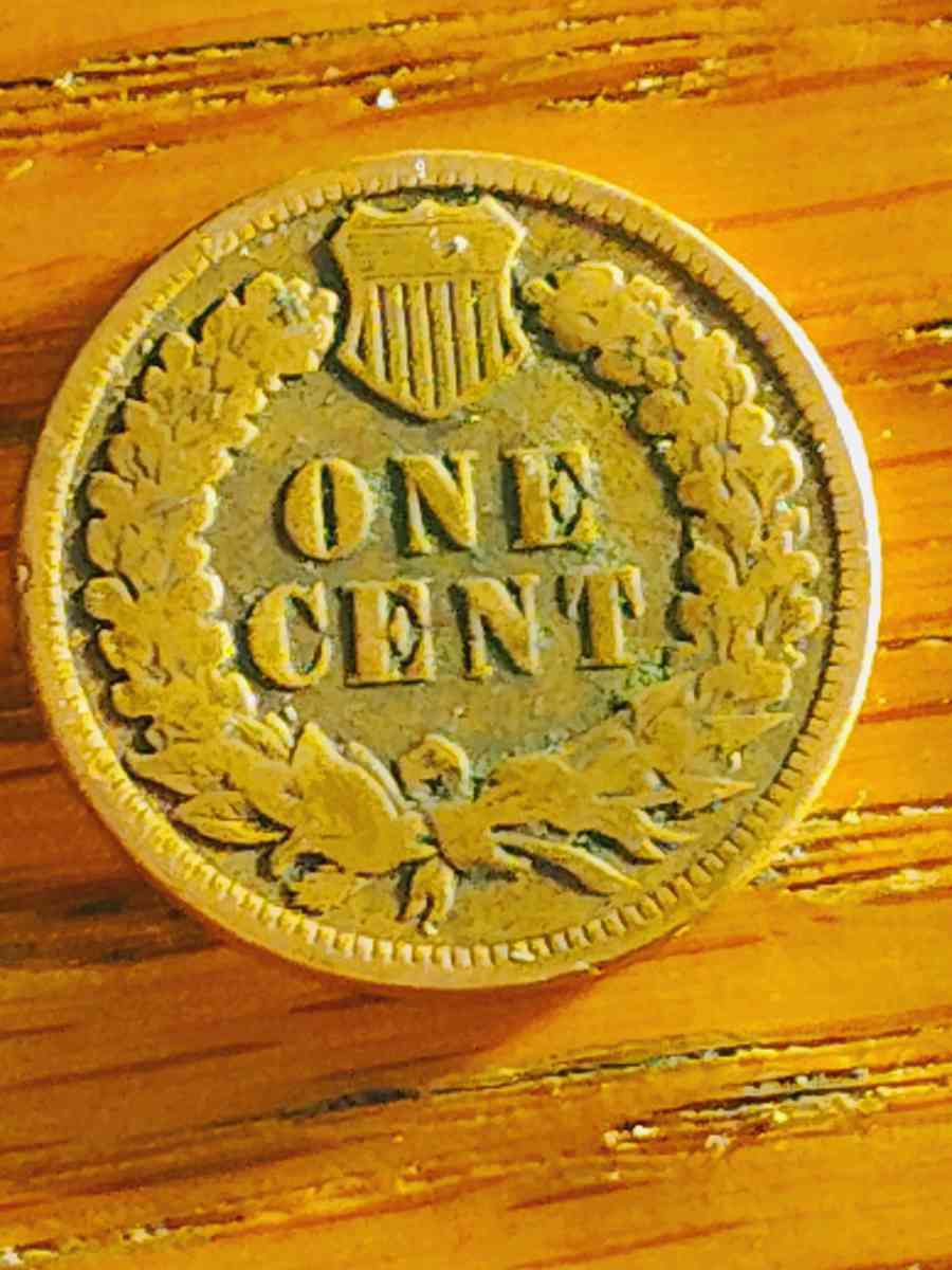 1887 Indian head cent DDO