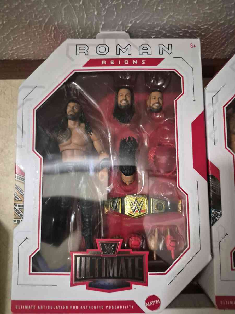 wwe and aew action figures