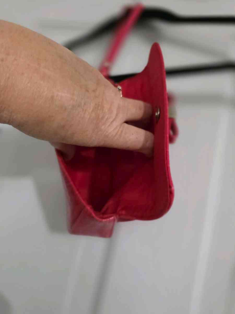 Liz Claiborne clutch wristlet wallet crocodile texture