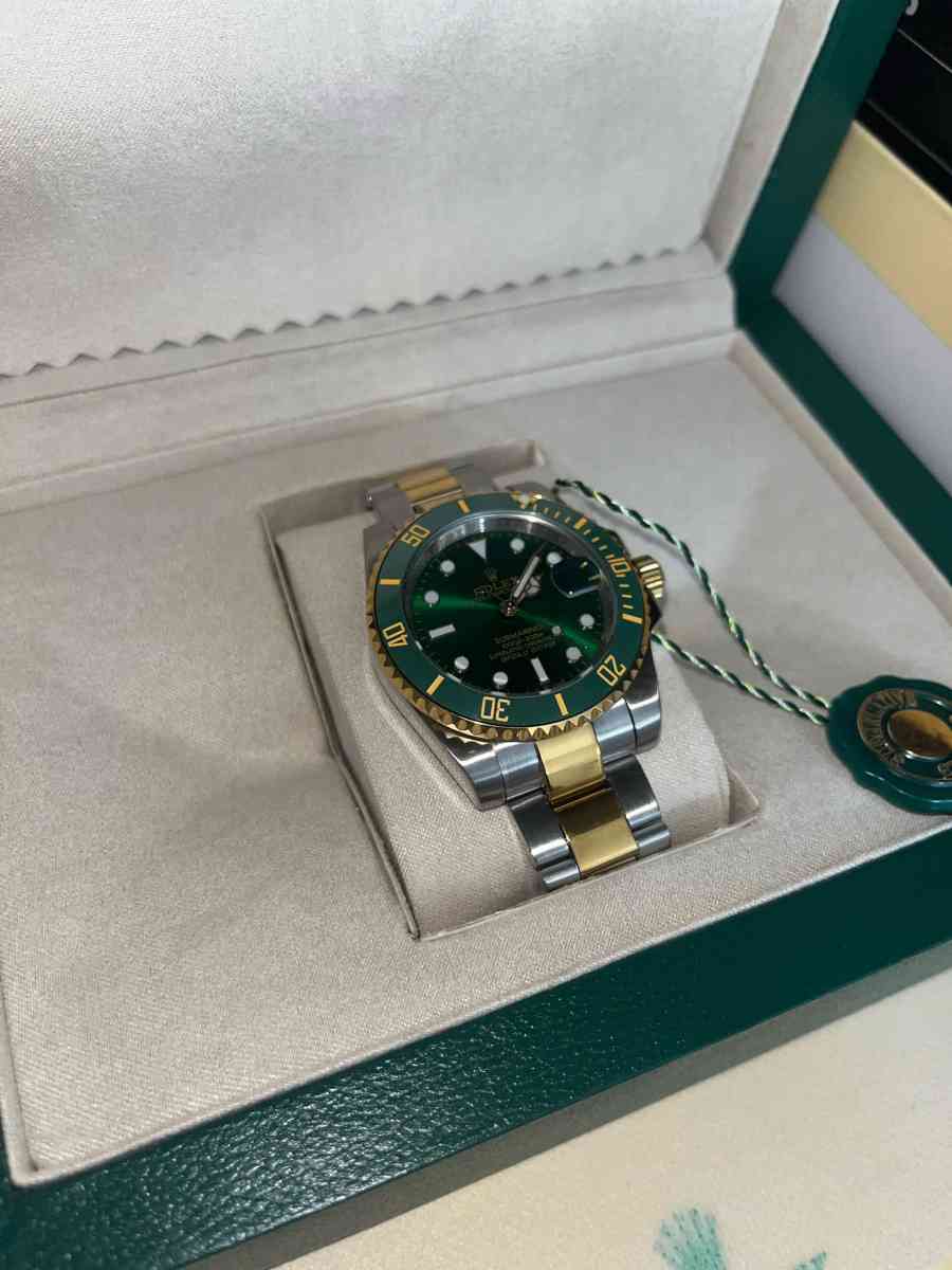Luxury Green Watch