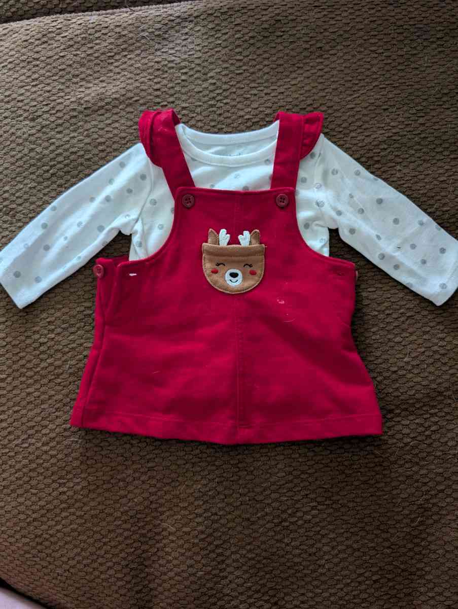 Baby Christmas Reindeer outfit