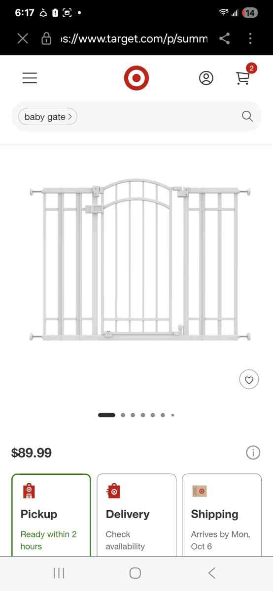 Ingenuity The Doorway 48W Series Pet and Baby Gate