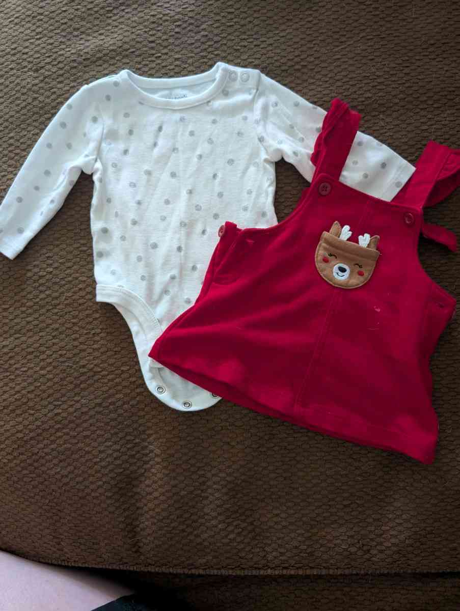 Baby Christmas Reindeer outfit
