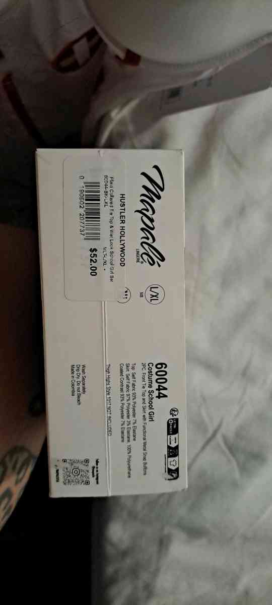 school girl COSTUME XL