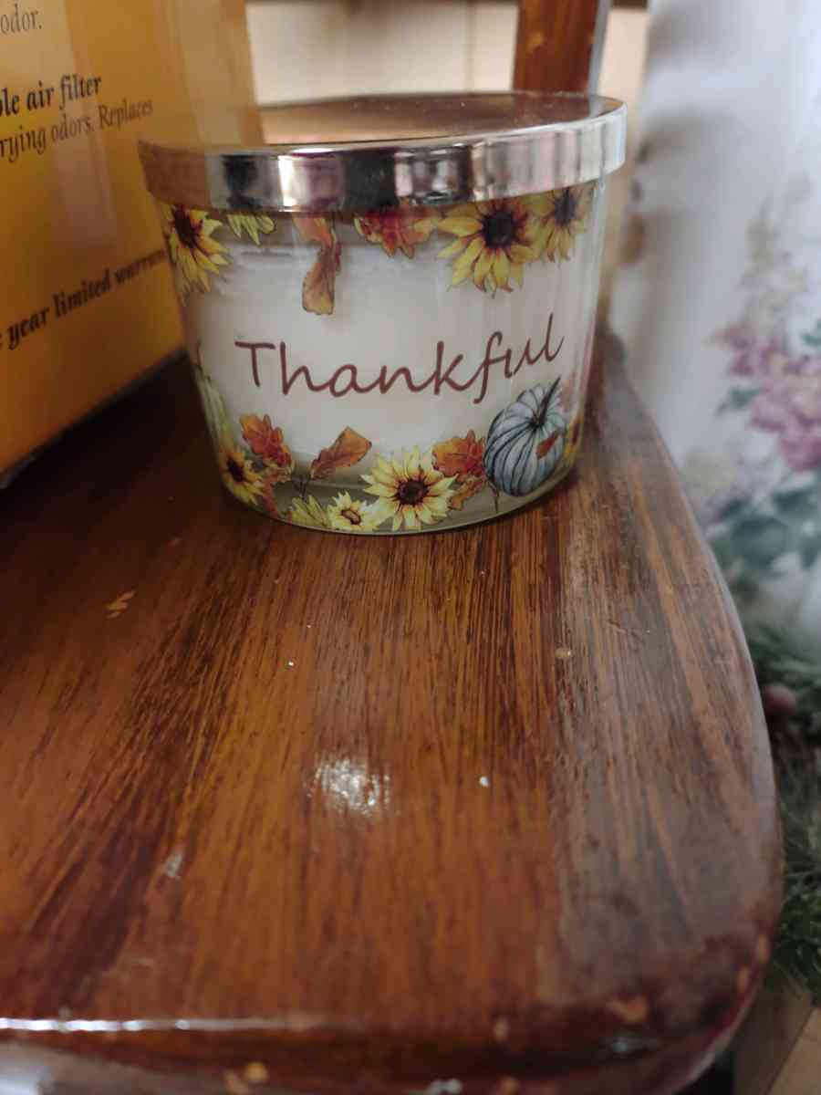 Thankful Pumpkin Scented candle