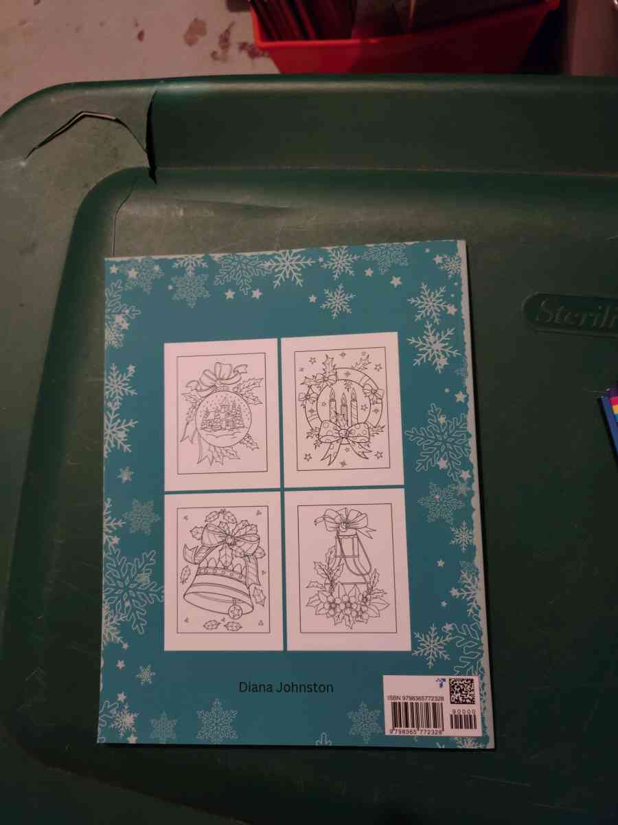 Blessings Christmas Coloring book