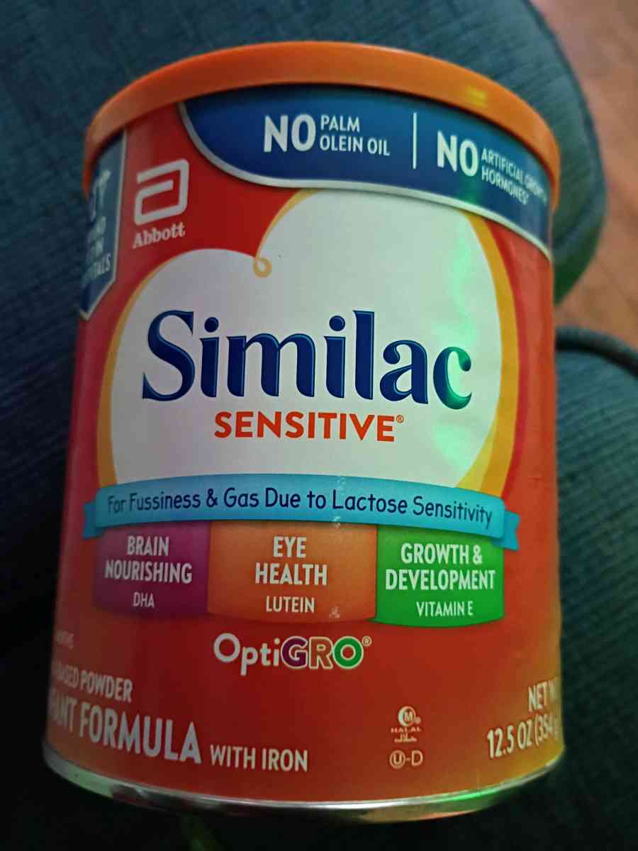 baby formula Similac sensitive