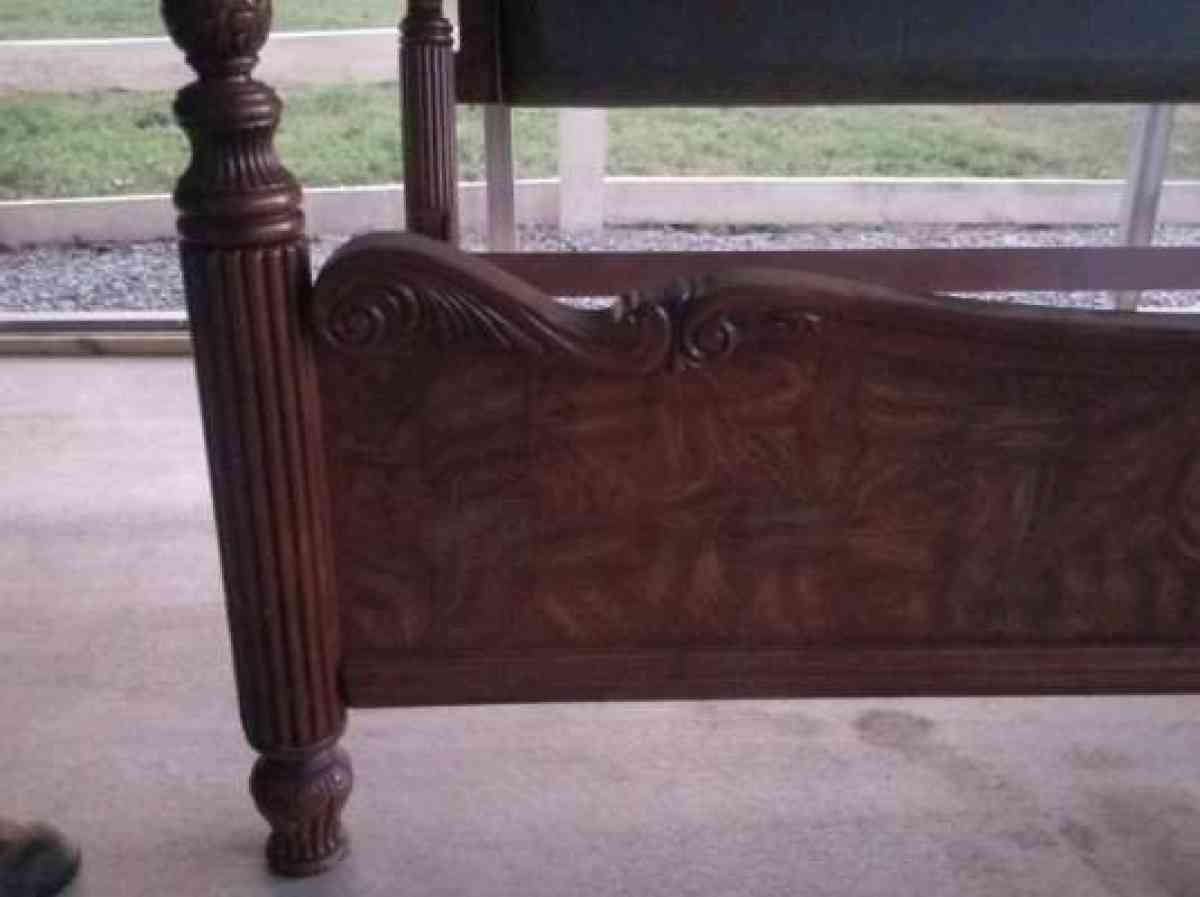 King size bed frame with or without mattress