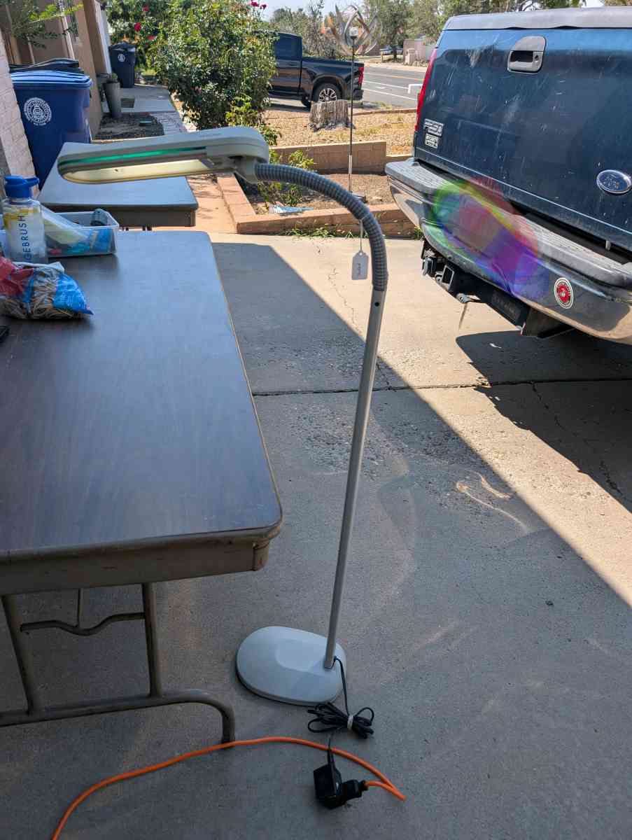 Over The Desk Floor Lamp