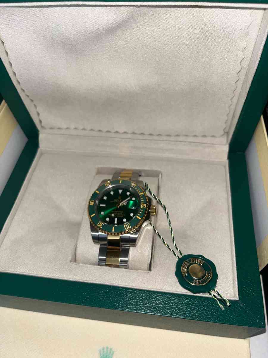 Luxury Green Watch
