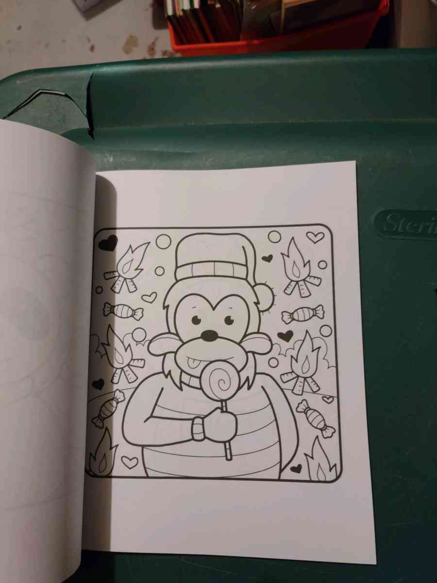 Coloring book for Christmas