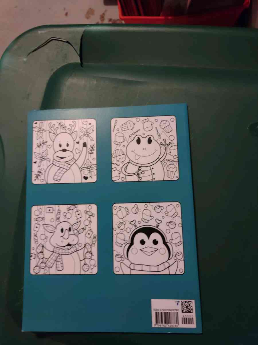 Coloring book for Christmas