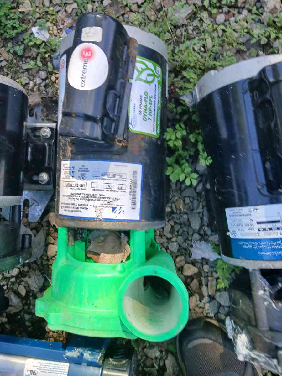 Hot Tub pumps and motors and heater