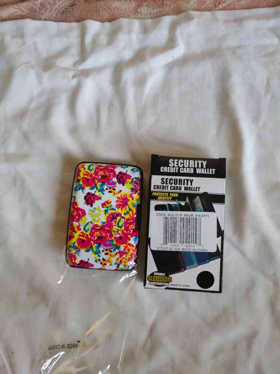 Floral Security Wallet