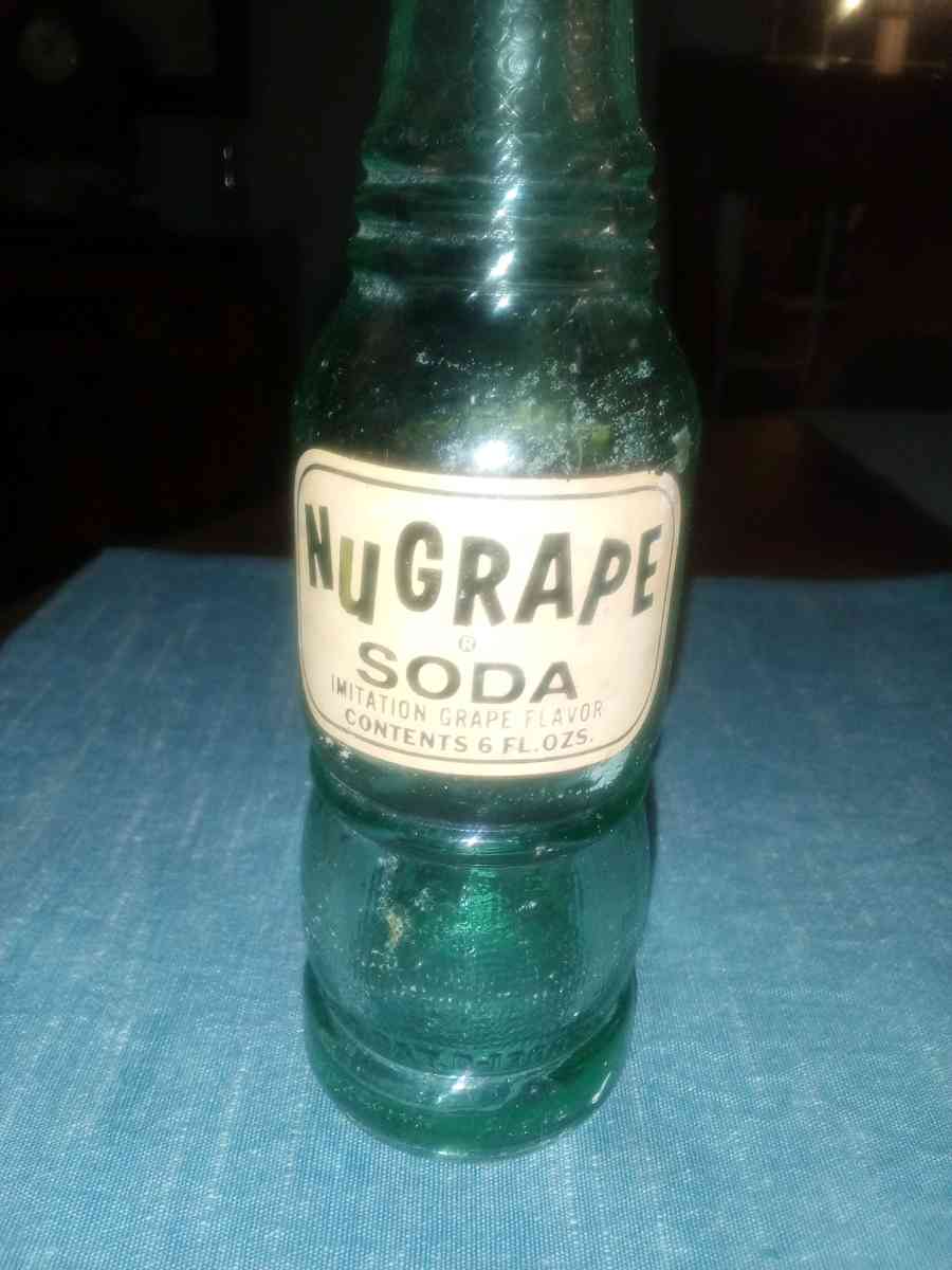 Nugrape Soda Bottle