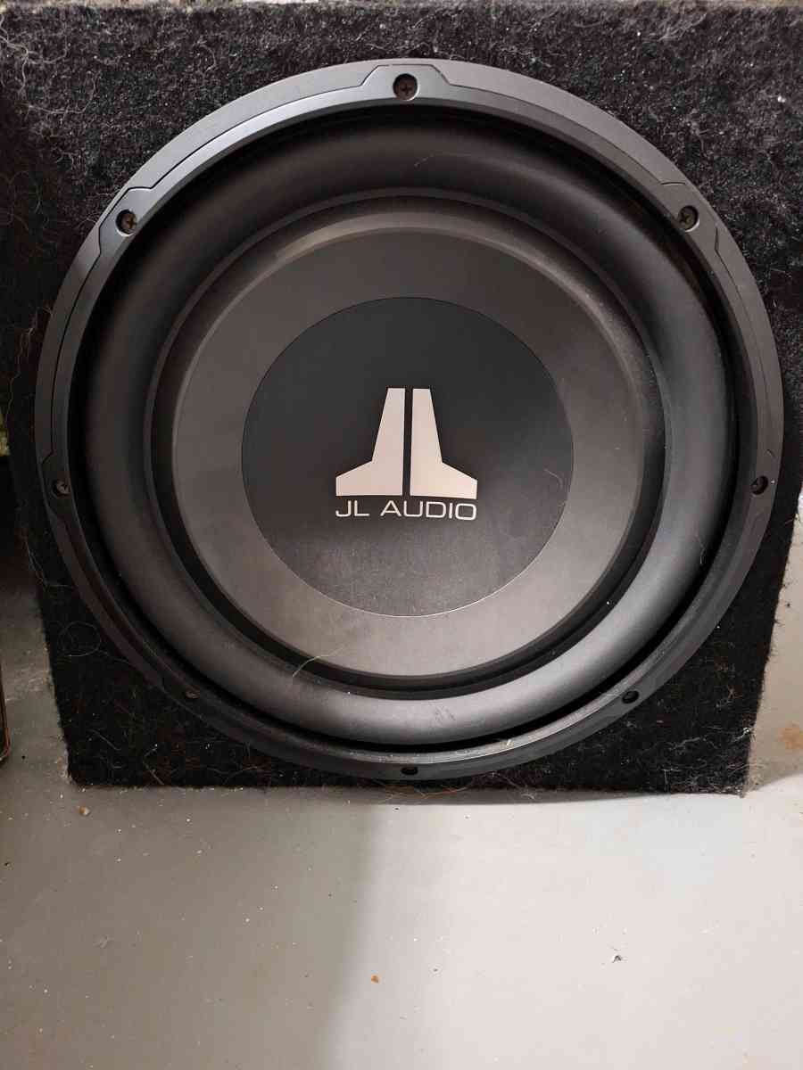 JL audio 12inch sub amp