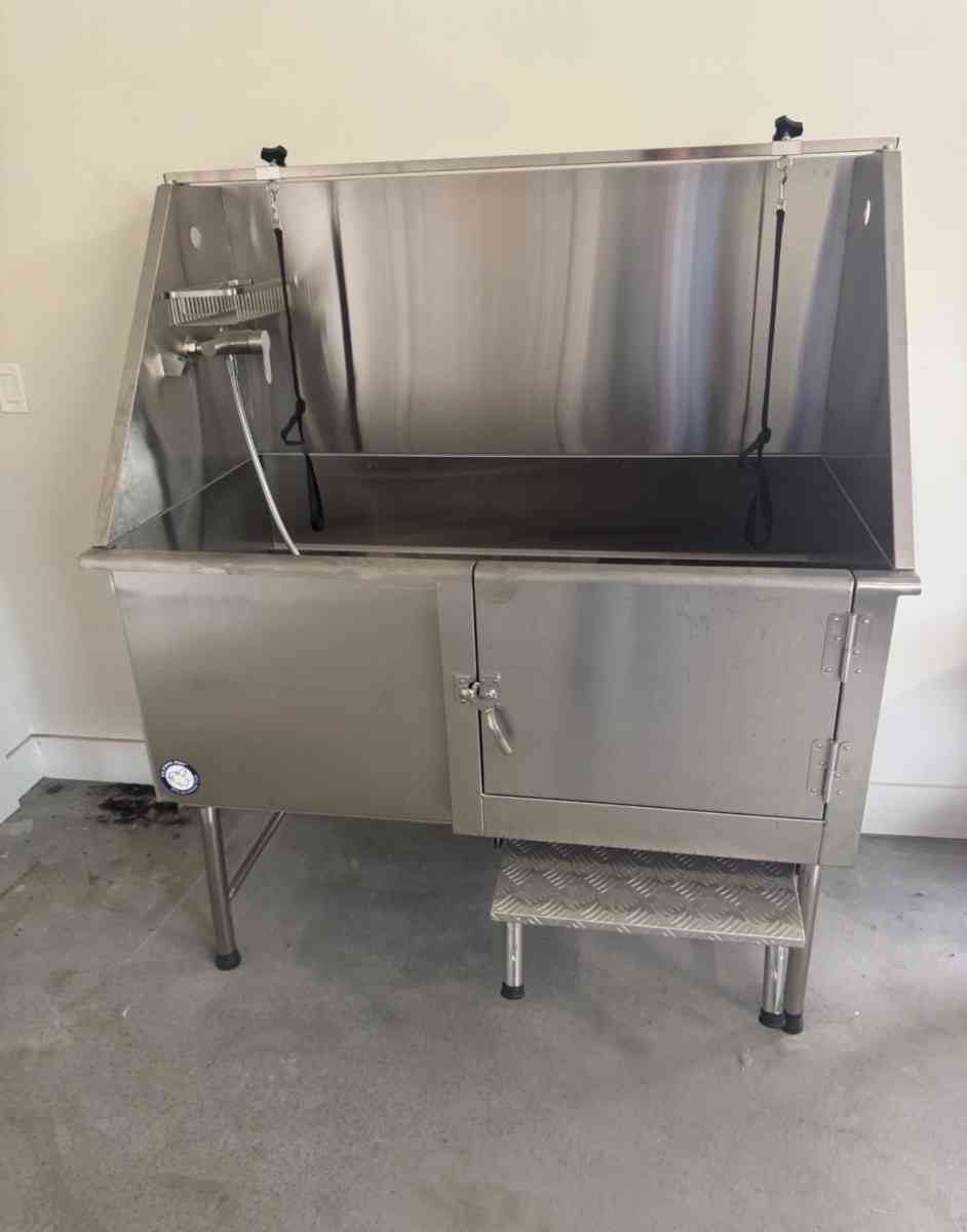 Dog wash tub
