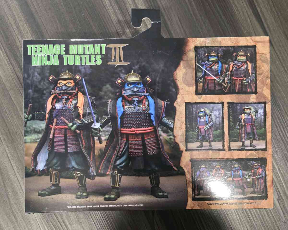 NECA Teenage Mutant Ninja Turtles 3 Movie Leonardo  Michaela
