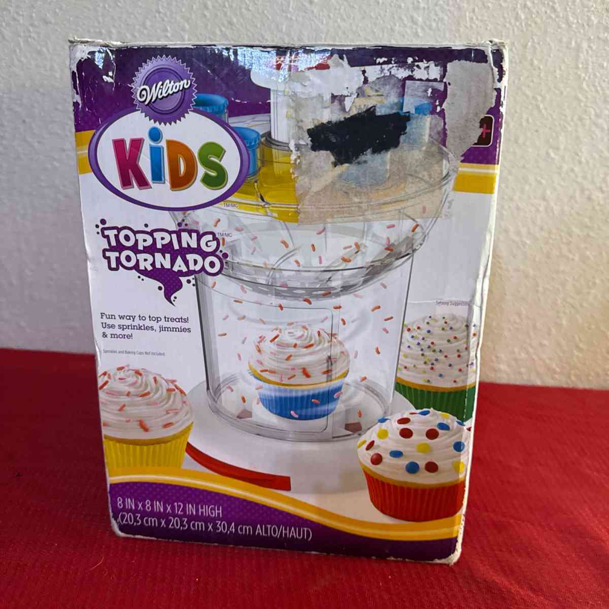 Wilton Kids Topping Tornado DAMAGE BOX ITEM IS NEW