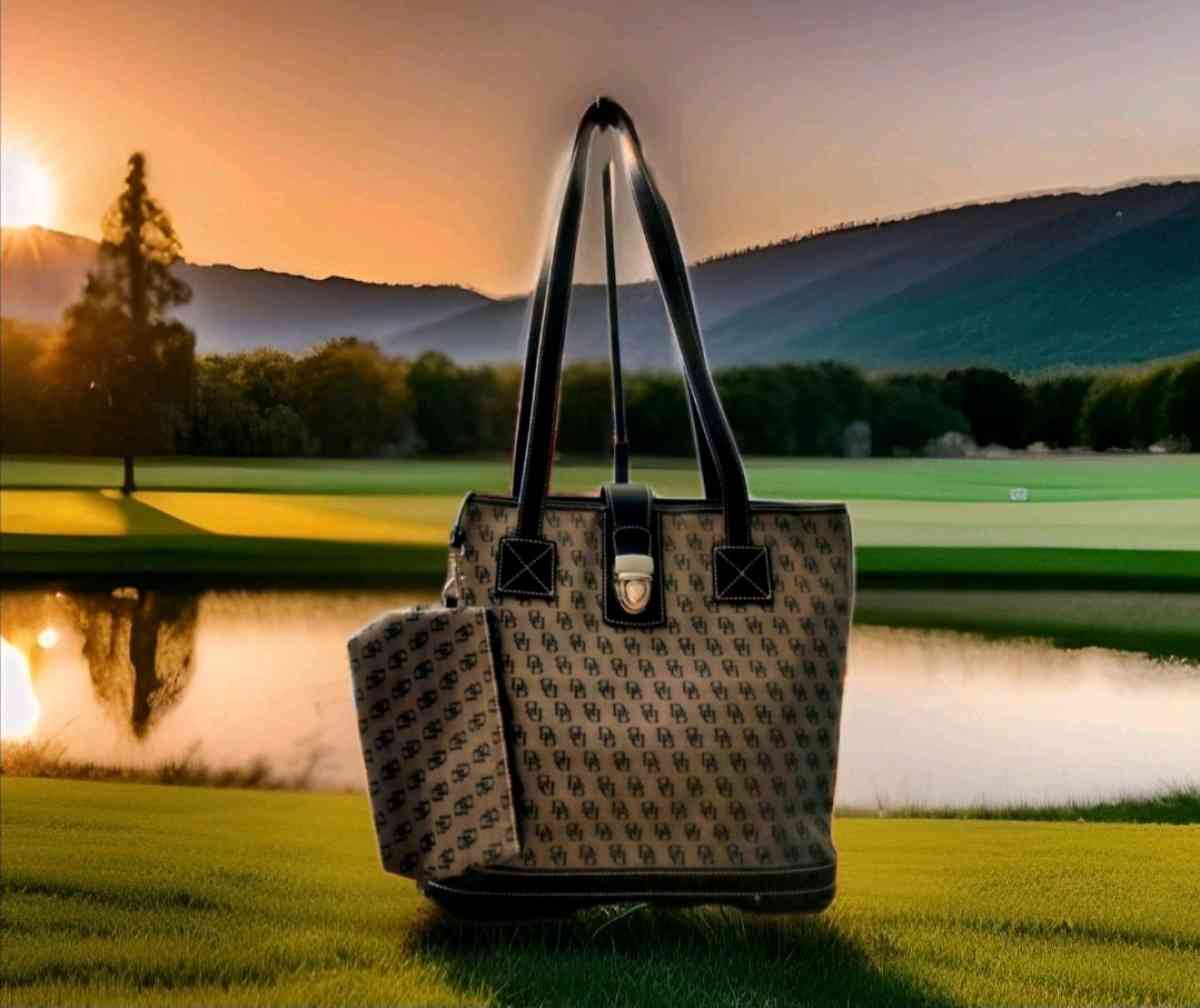 dooney and burke purse and wristlet