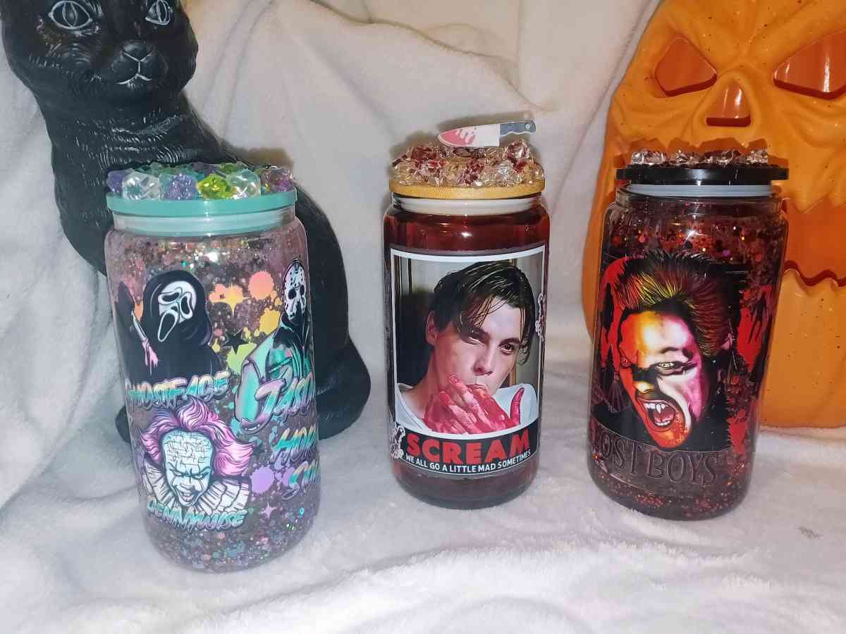 16oz Snowglobe tumblers