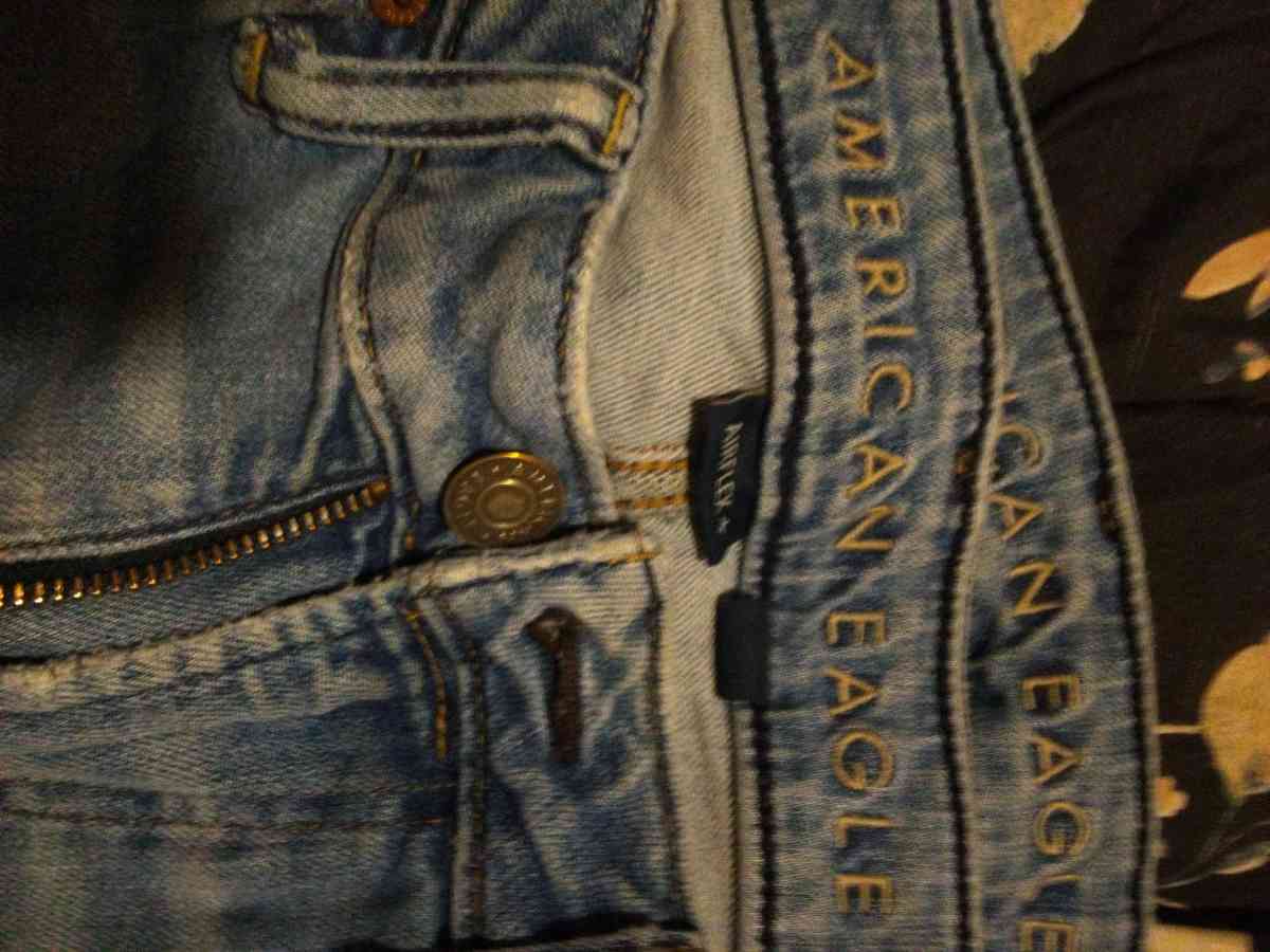 Three American Eagle Jeans Used