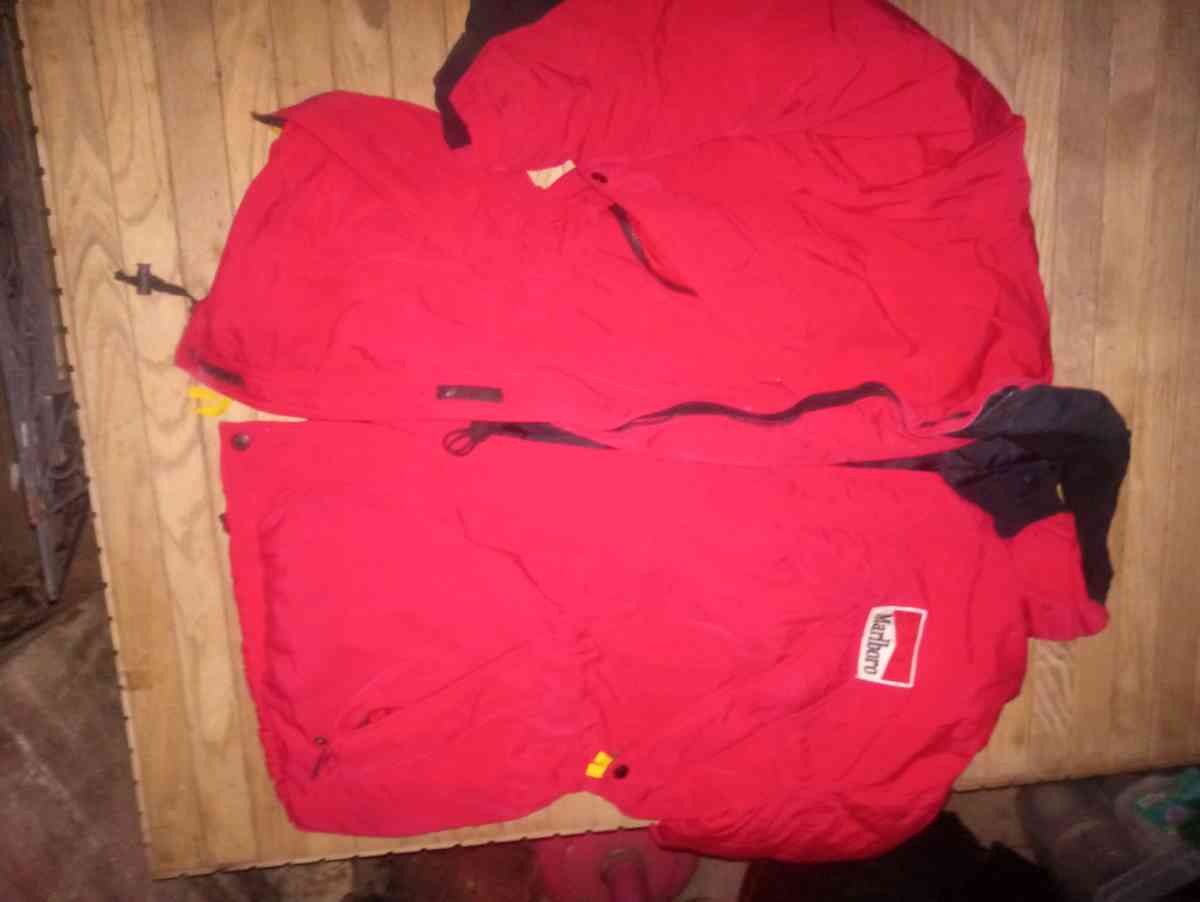 Vintage Marlboro Country Down Coat Jacket Mens  Size XL