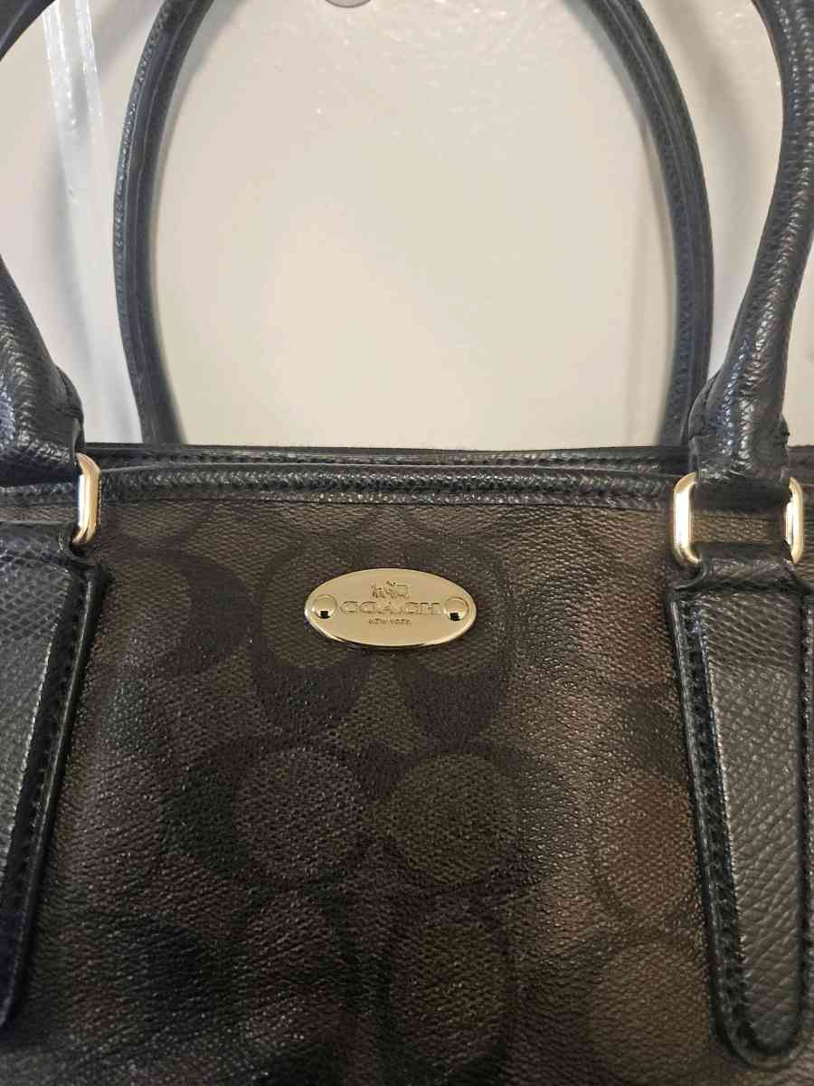 Authentic Coach Morgan Signature Satchel