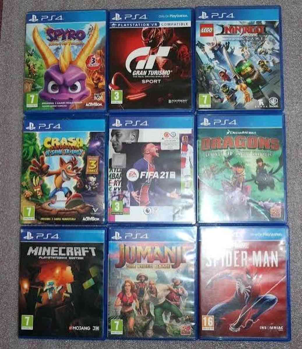 PS4 game lot