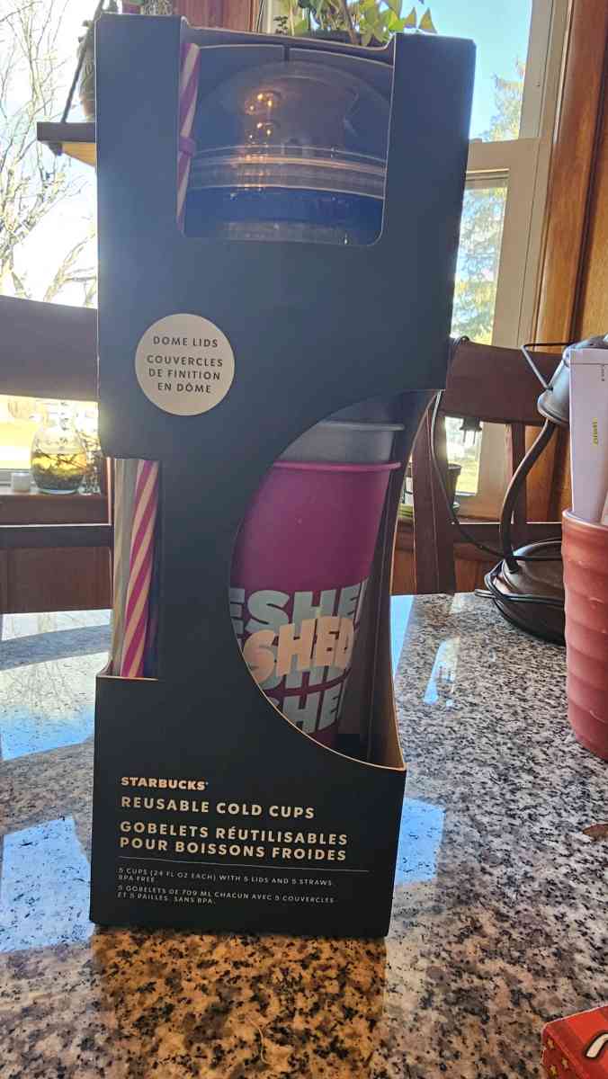 Starbucks 5pc cup set