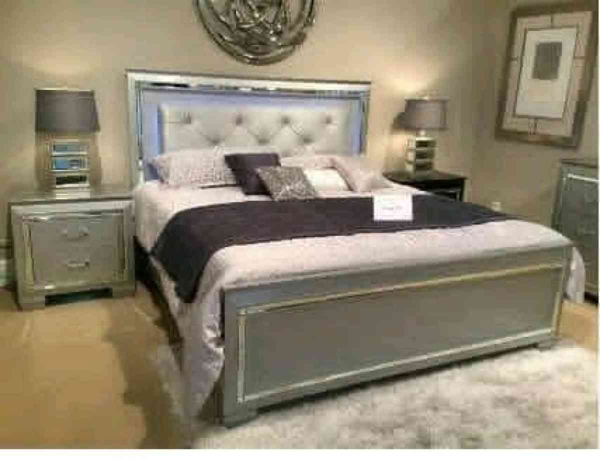 set de cuarto con luces led preguntar por el precio