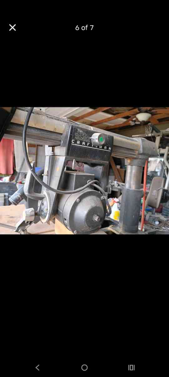 craftsman table saw