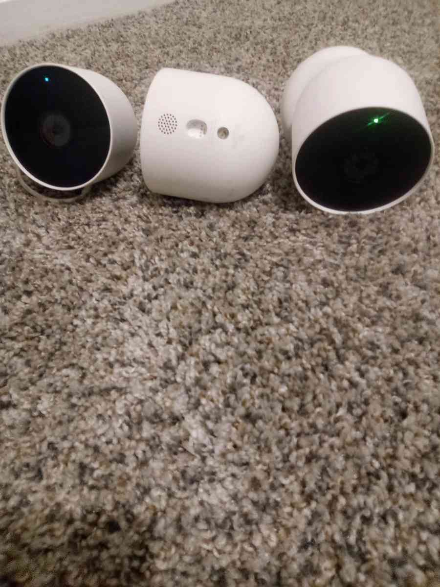 GOGGLE NEST 2ND GENERATION CAMERAS INDOOR OUTDOOR