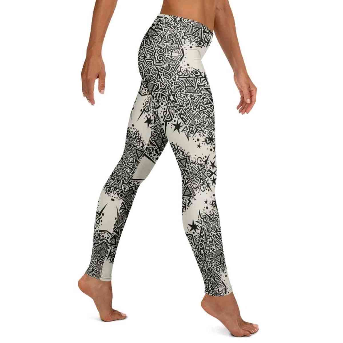 Tribal Asymmetrical Leggings