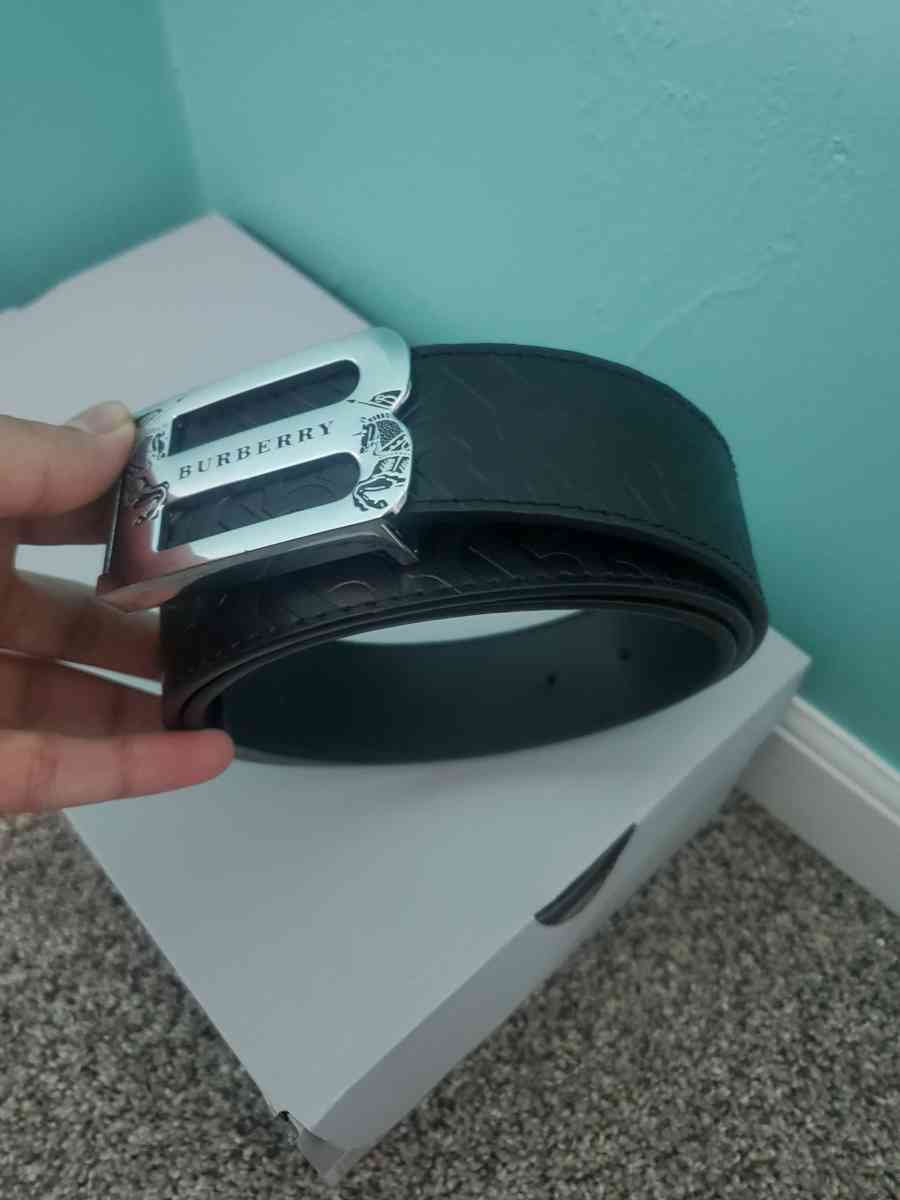 Mens Burberry Belt