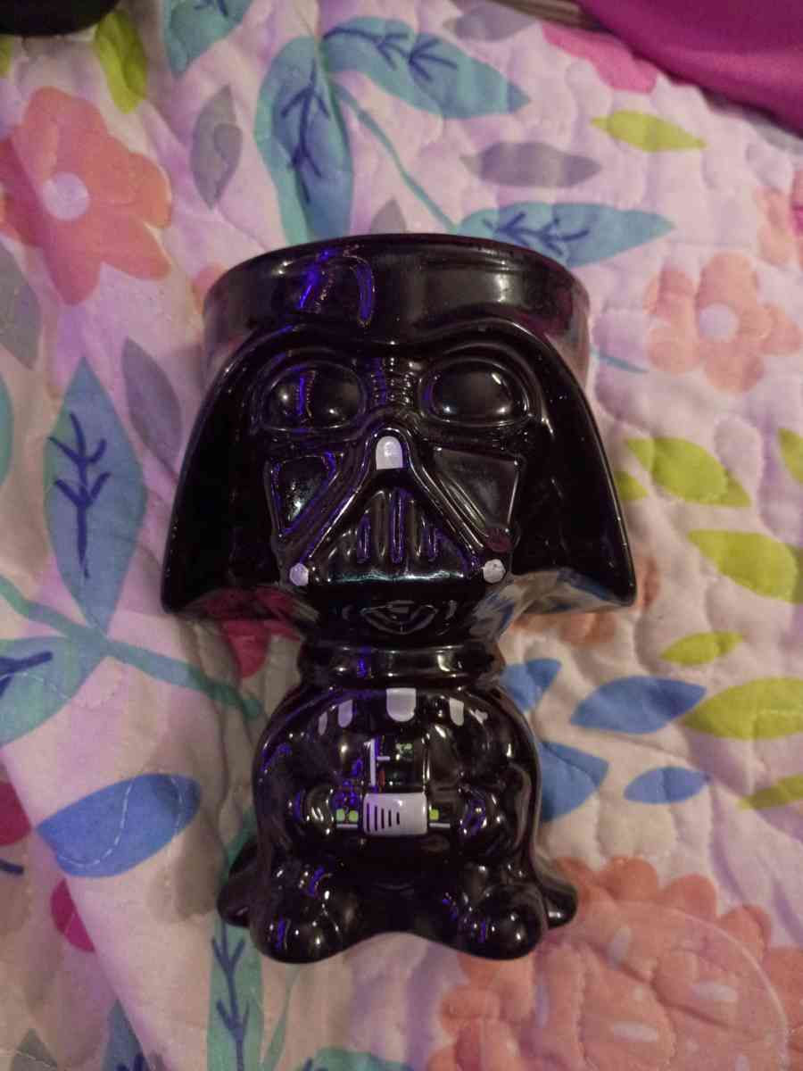 Darth Vader ceramic goblet coffee cup